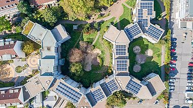 Solarenergie auf Hochhäusern