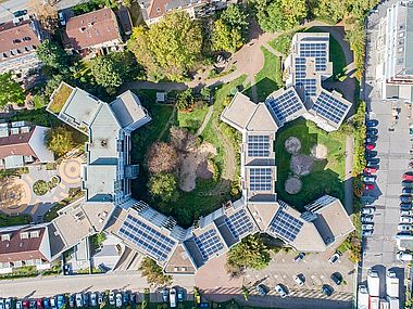 Solarenergie auf Hochhäusern